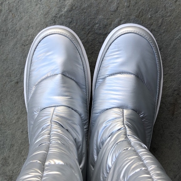 Sorel | Joan of Arctic Next Lite Mid Puffy Boot | Pure Silver 10.5 - Picture 10 of 12